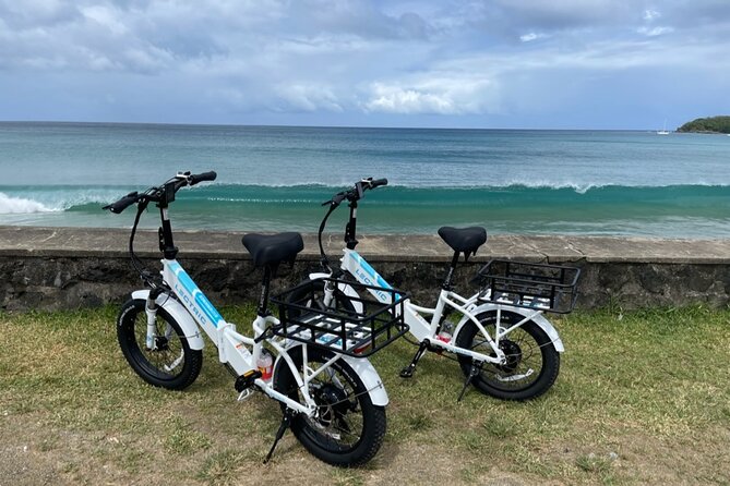Breeze Through Tobago on an E-bike - Getting used to the electric bike