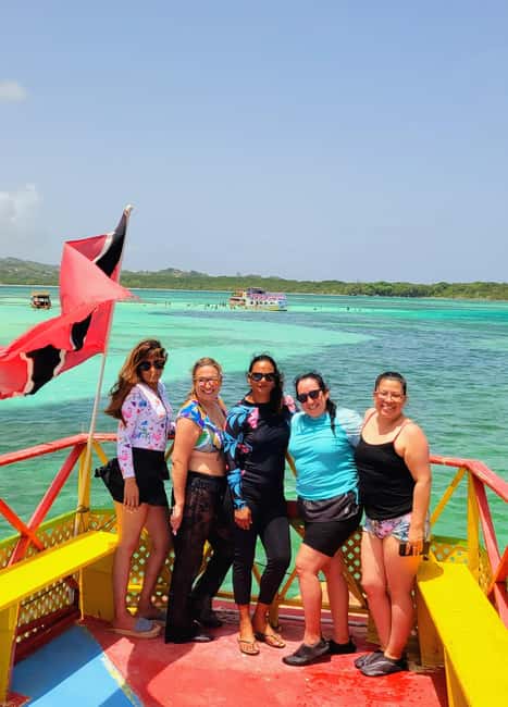 Buccoo Reef Nylon Pool Tour - Captain Phillips - No Man’s Land and the food question