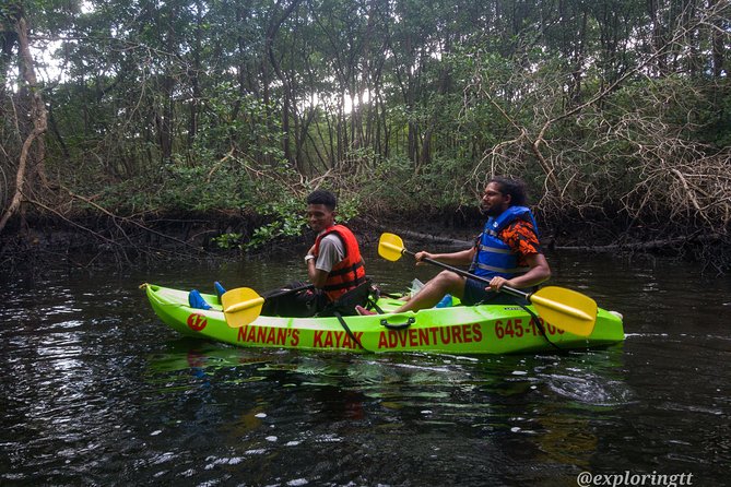 Kayak Adventure in the Second Largest Swamp of Trinidad and Tobago - Paddling through lagoons and mangrove waterways