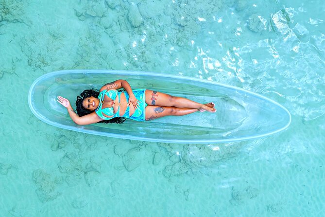 Luxury Clear Kayak Drone Photoshoot in Tobago - Why Swallow’s Beach Makes Sense for This Photoshoot