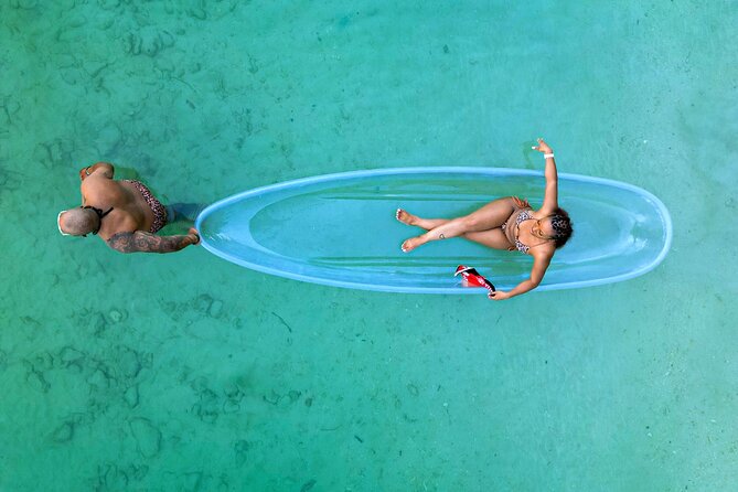 Luxury Clear Kayak Drone Photoshoot in Tobago - Weather Is the Important Risk