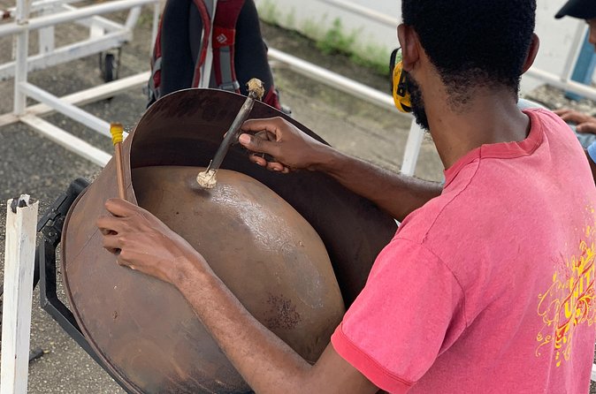 Private Steelpan Making Tour in Port of Spain - Pan Max Studio shows the work behind the music