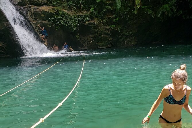 Rio Seco Waterfall Day Adventure - Rio Seco Waterfall and the aquamarine pool