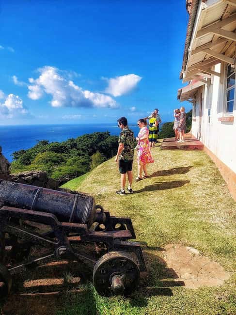 Tobago: Full Day Atlantic Coast Tour with Lunch - Fort King George gives you Tobago’s opening view