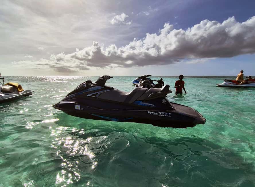 Tobago: Jet Ski Rental for 2 People - The route toward Buccoo Reef