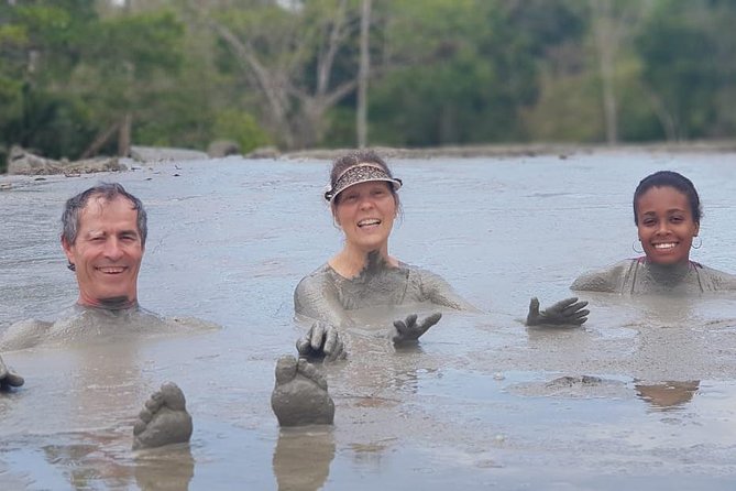 Trinidad Mud Volcano Hike and Food Experience - What the bubbling mud volcano feels like