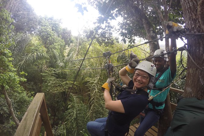 Trinidad Zipline Adventure - Five canopy walks add a different challenge