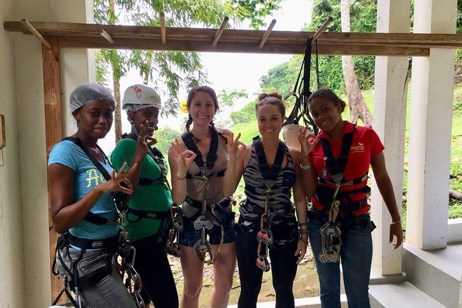 Trinidad Zipline Adventure - Seven or eight lines through the canopy